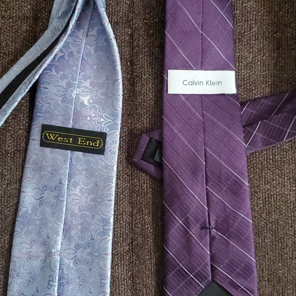 3 Boys ties Calvin Klein, West End And Cookies